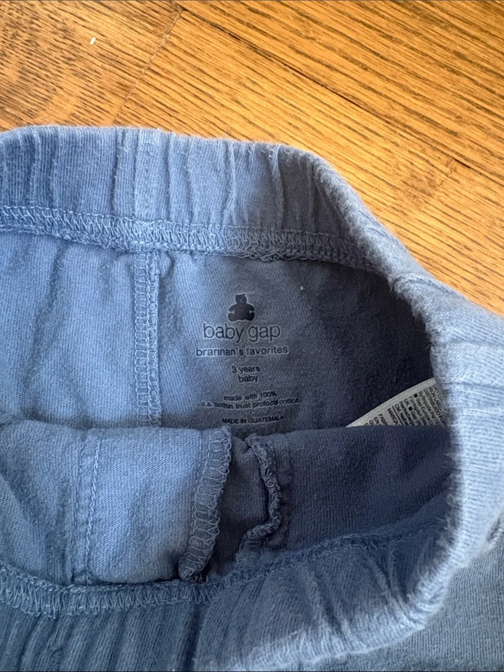 Baby Gap Blue Pull-On 3TShorts with Drawstring